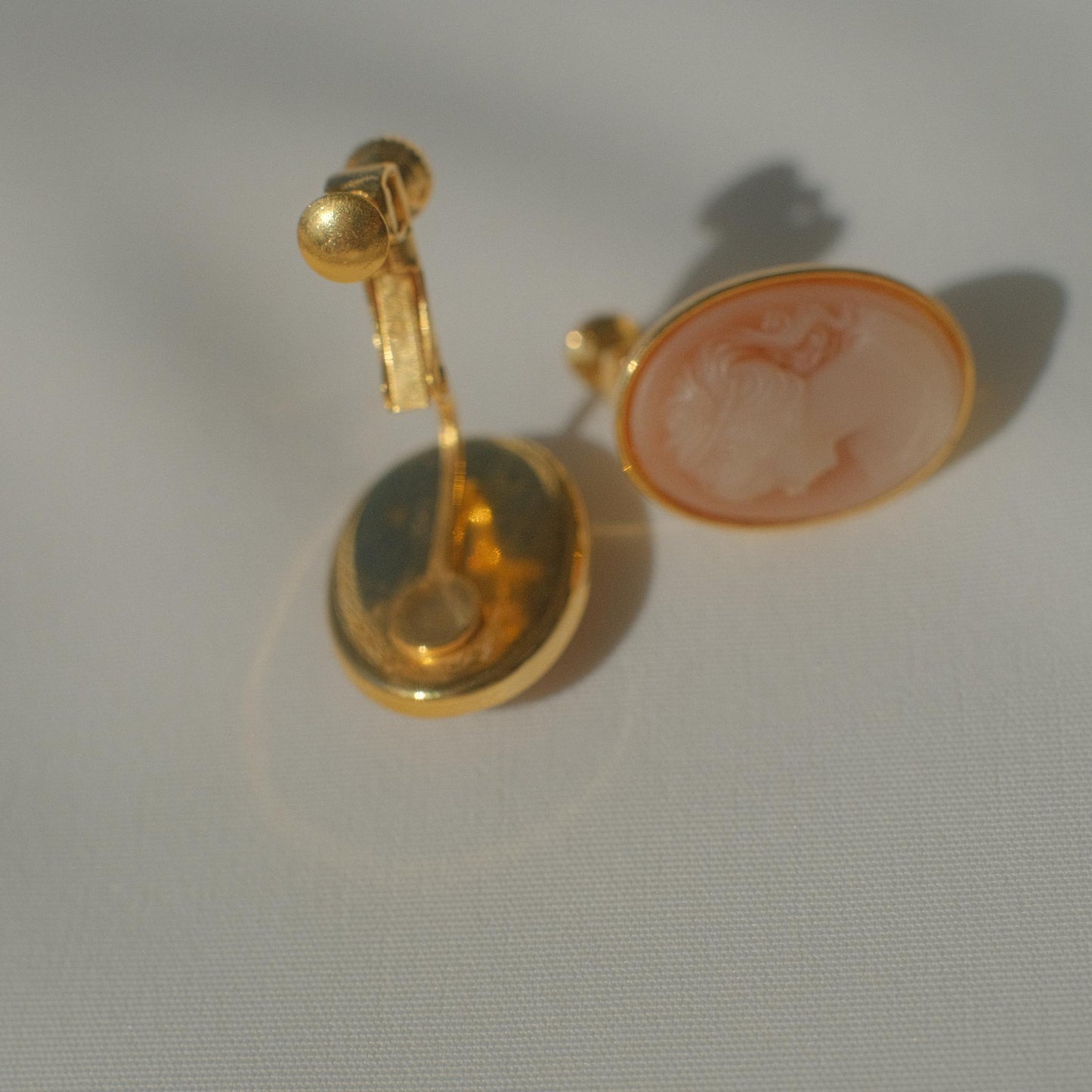 Vintage Cameo Earrings