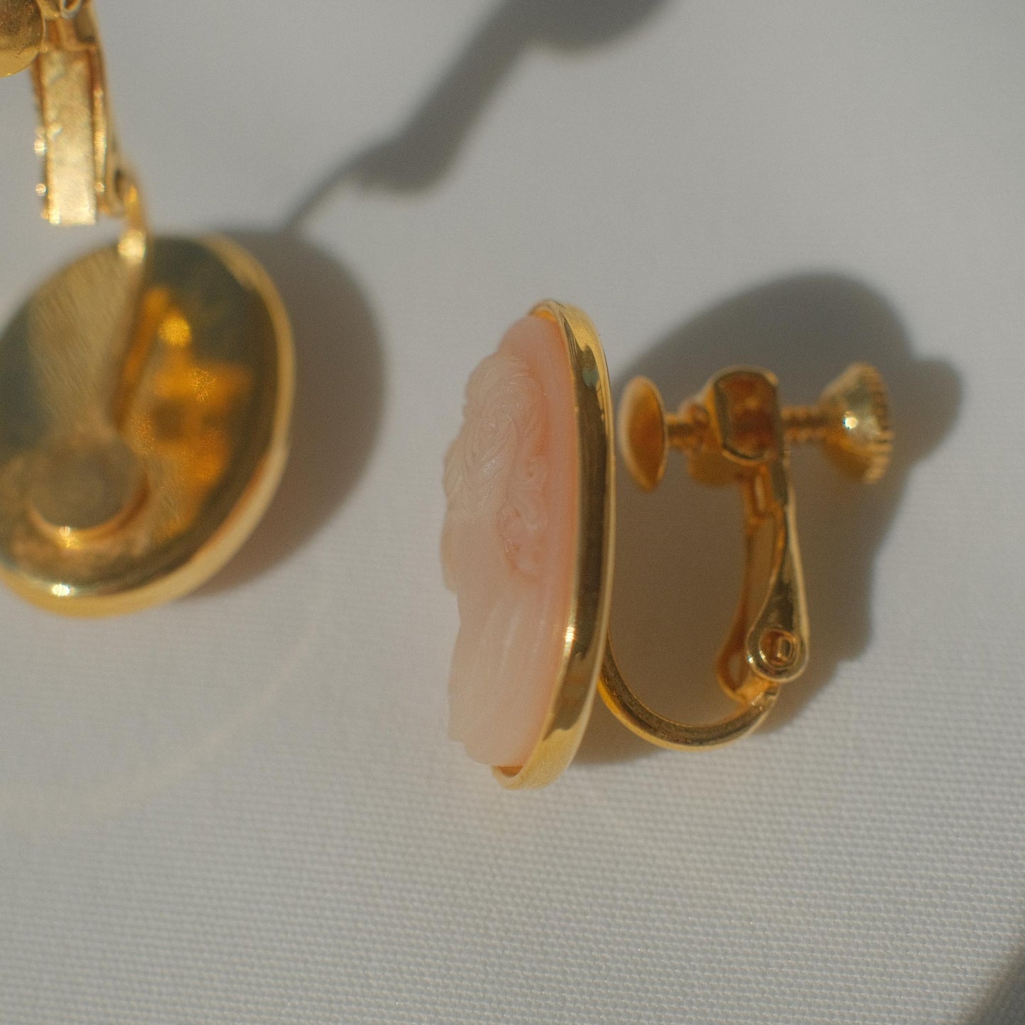 Vintage Cameo Earrings