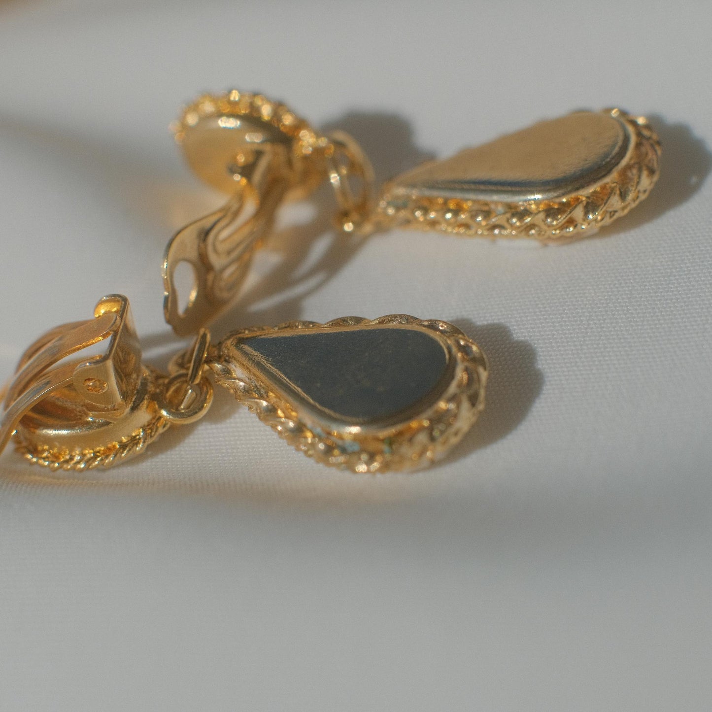 Vintage Italian Micromosaic Drop Earrings