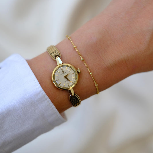 Vintage Omega Round Türler Watch