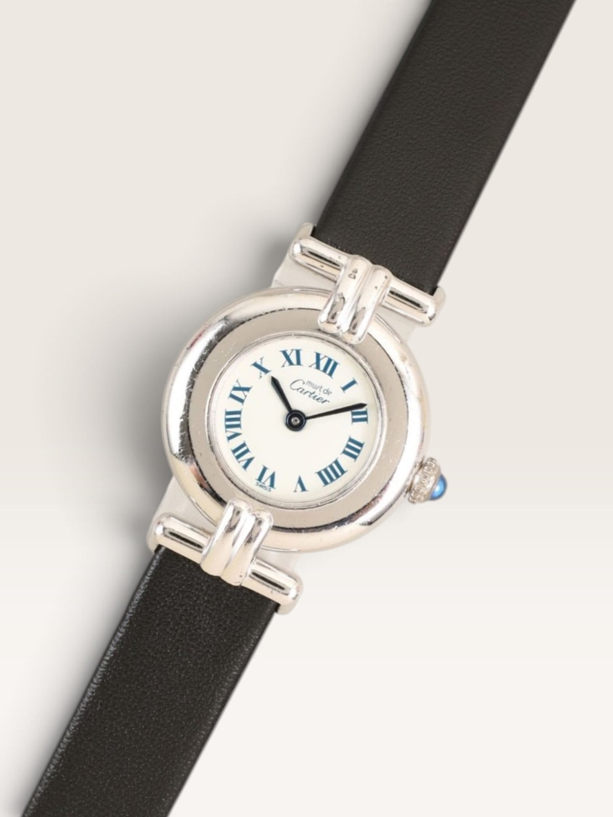 Cartier Must de Cartier Colisée  – Silver / White Roman Dial