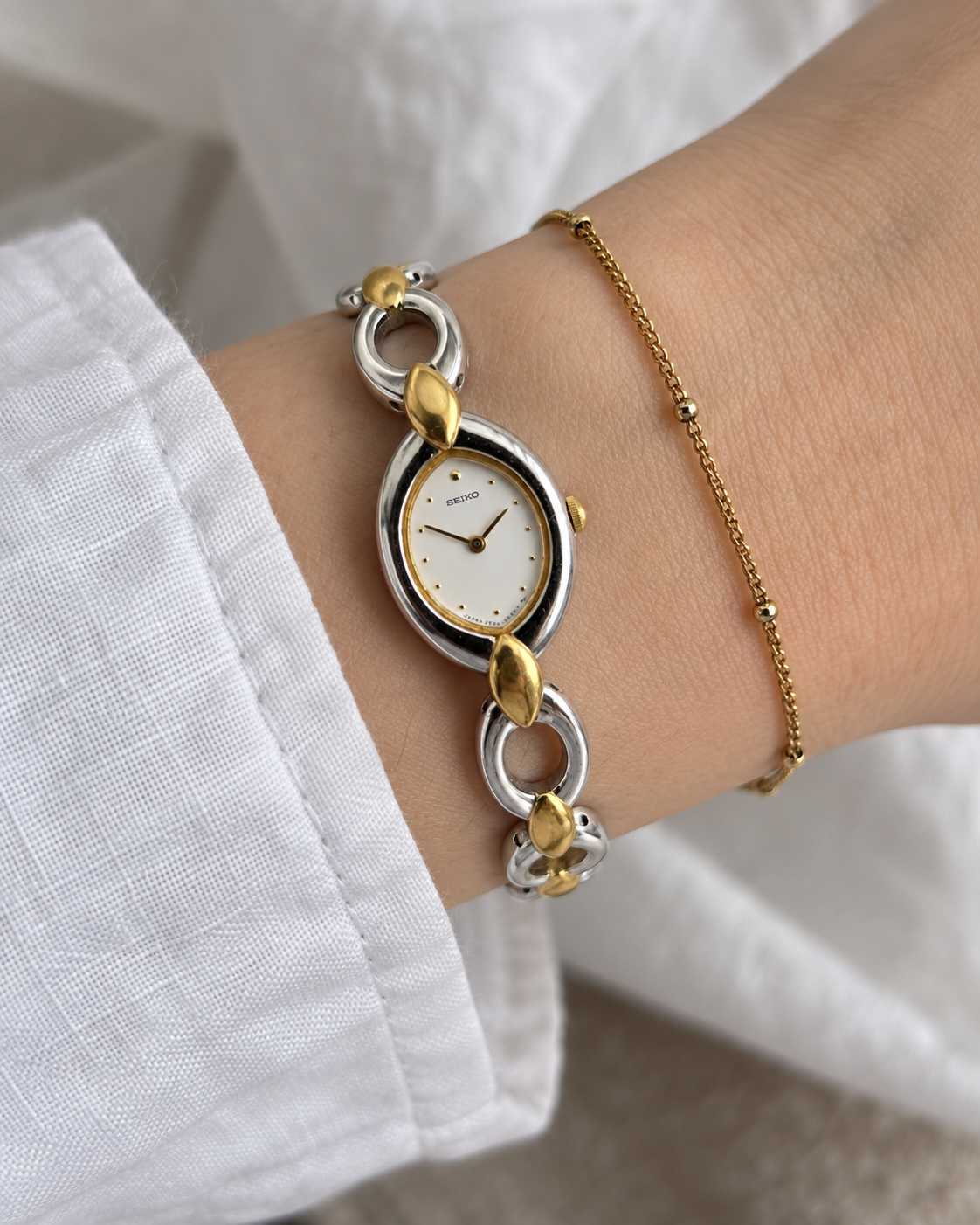 Vintage SEIKO Two-Tone Bracelet Watch