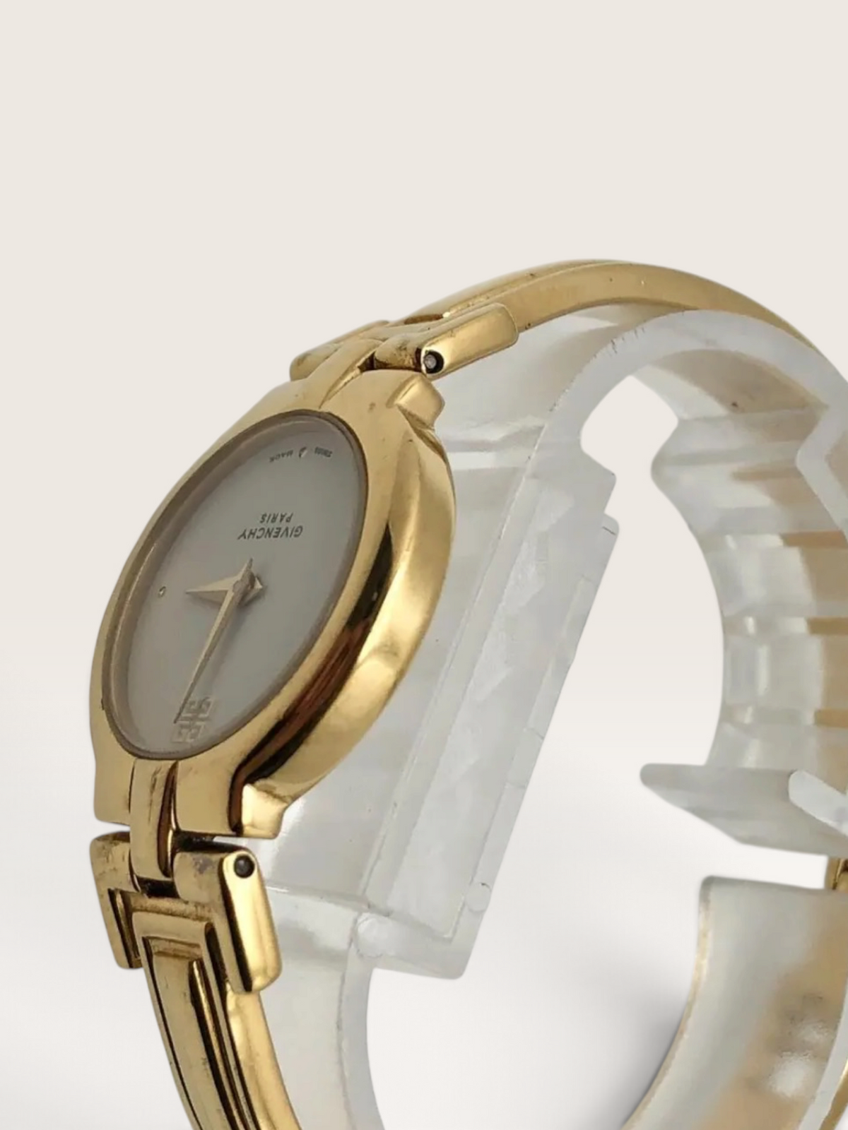 Vintage GIVENCHY Gold-Tone Bangle Watch