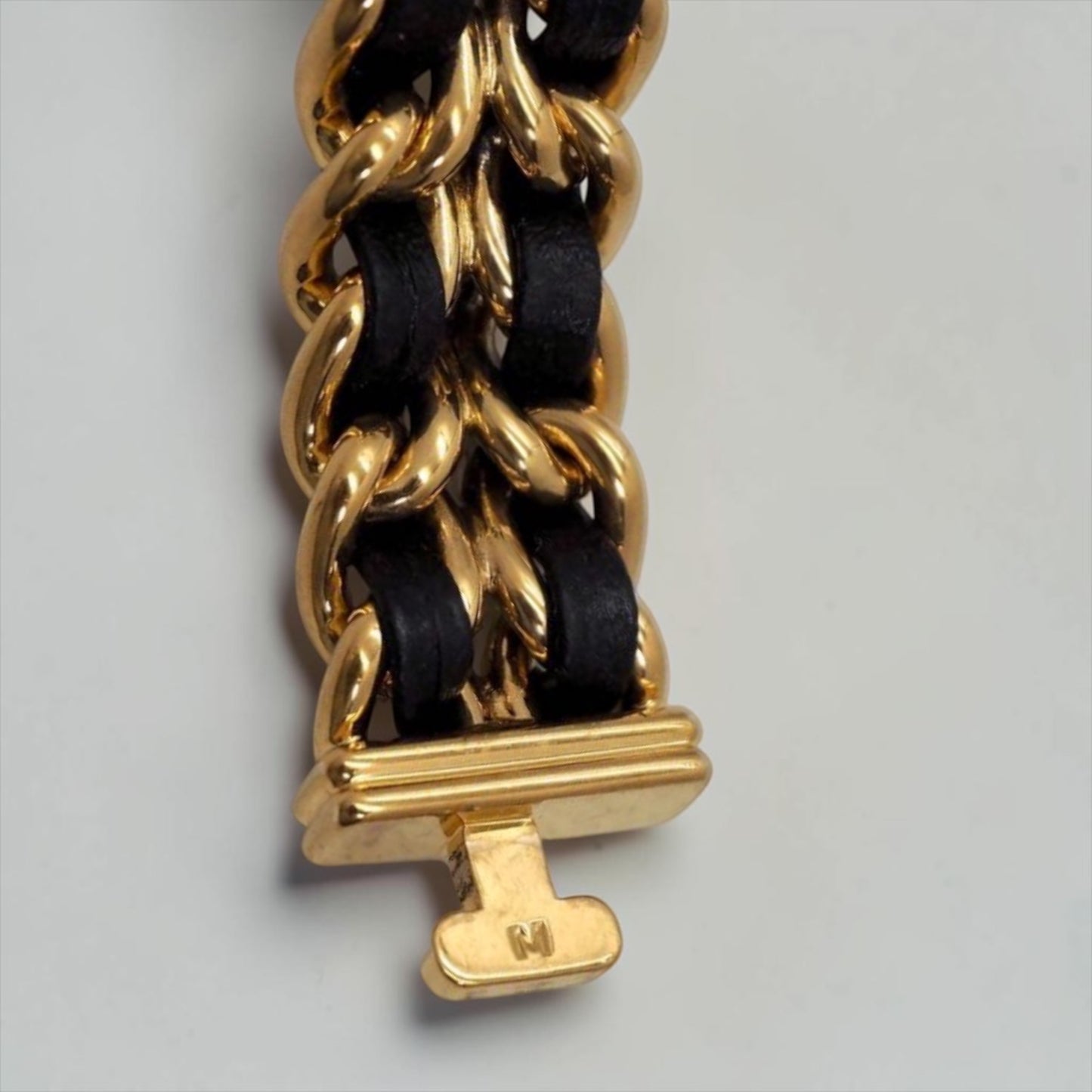 CHANEL Première Vintage Watch — Black Dial × Gold