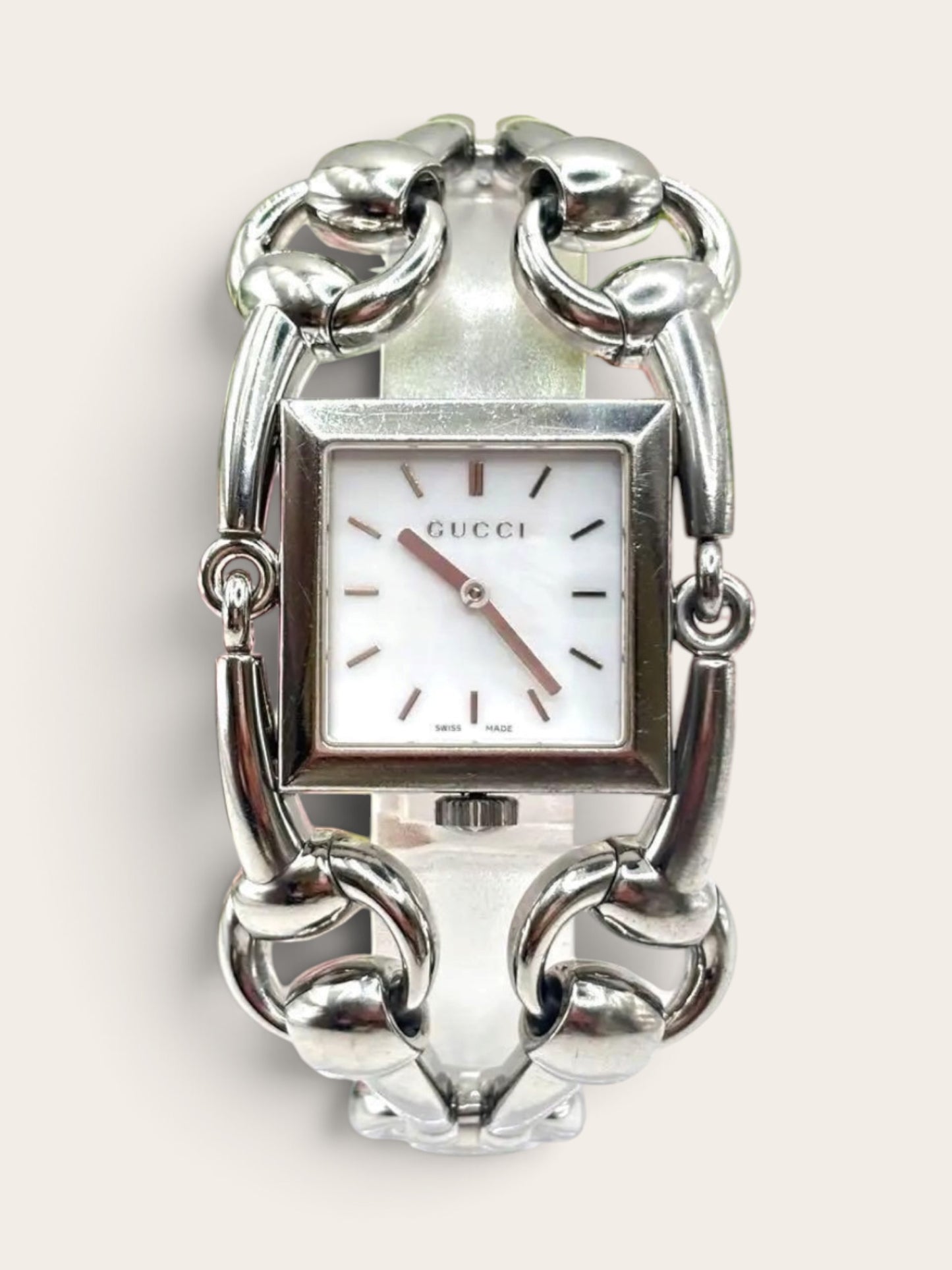 GUCCI Signoria Silver Bracelet Watch
