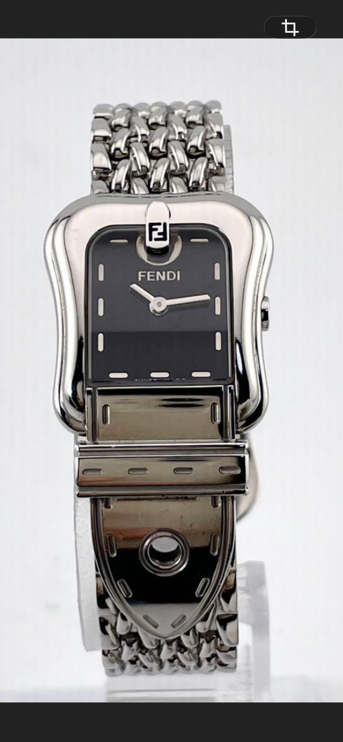 FENDI B-Fendi Buckle Motif Vintage Quartz Watch