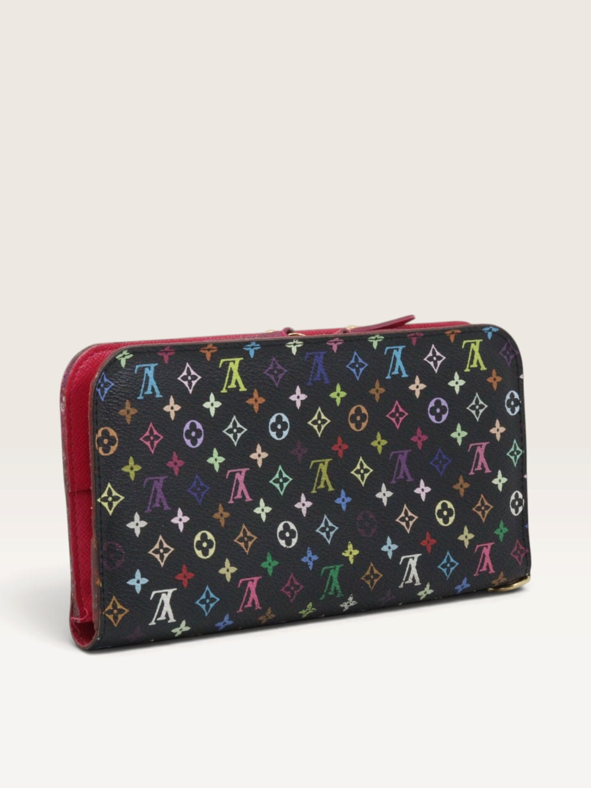 LOUIS VUITTON Monogram Multicolore Portefeuille Insolite – Vintage Black & Grenade Wallet