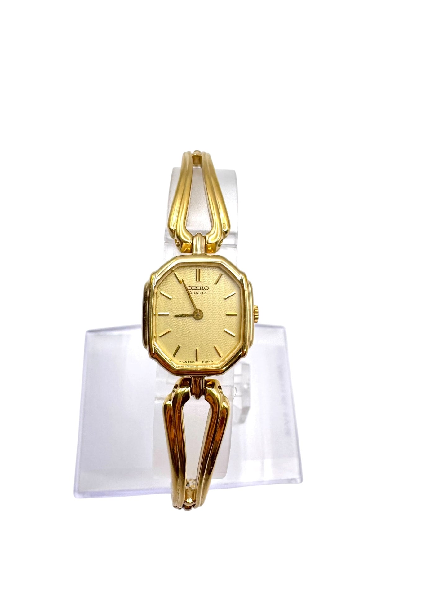 SEIKO Vintage Watch (Gold, Bracelet Style)
