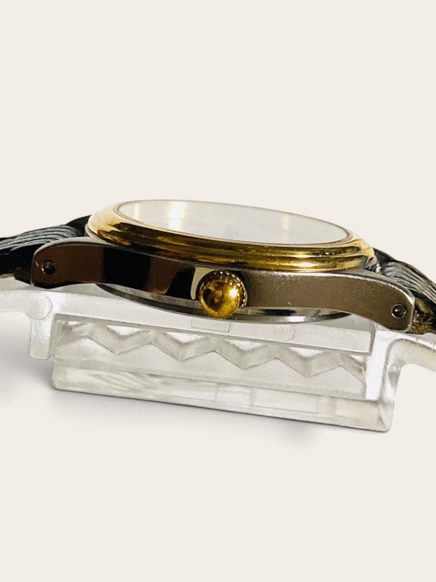 Tiffany & Co. Portfolio Vintage Watch (Two-Tone, White Dial)
