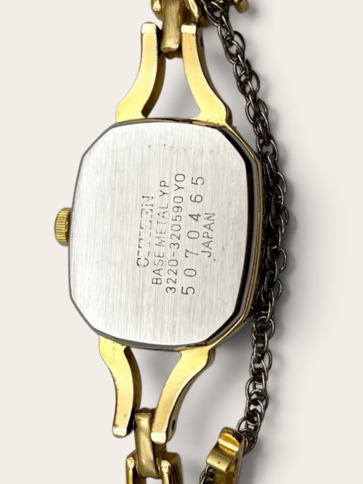 CITIZEN Gold-Tone Tonneau Bracelet Watch