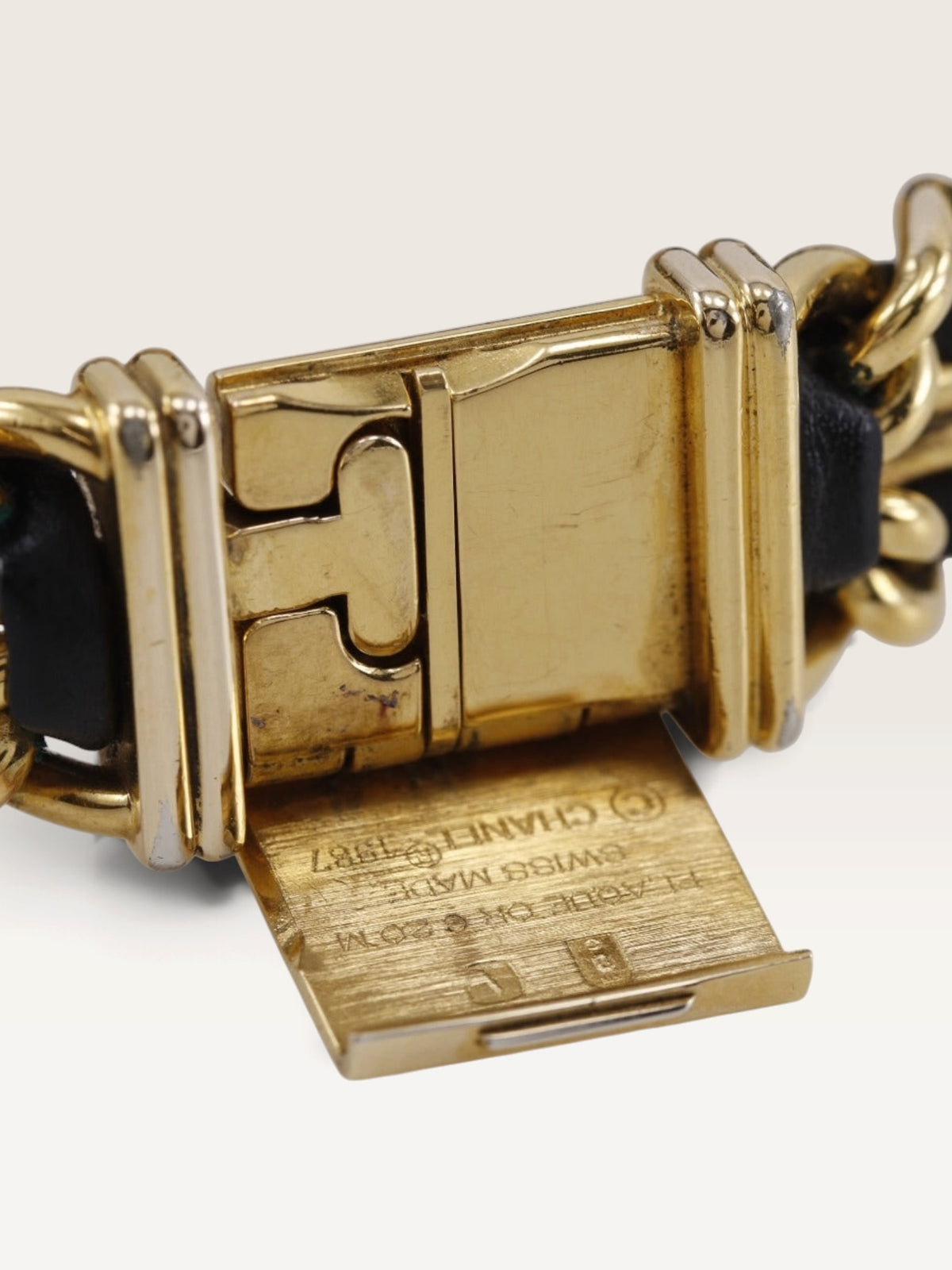 CHANEL Première L H0001 Gold-Plated – Vintage Quartz Watch