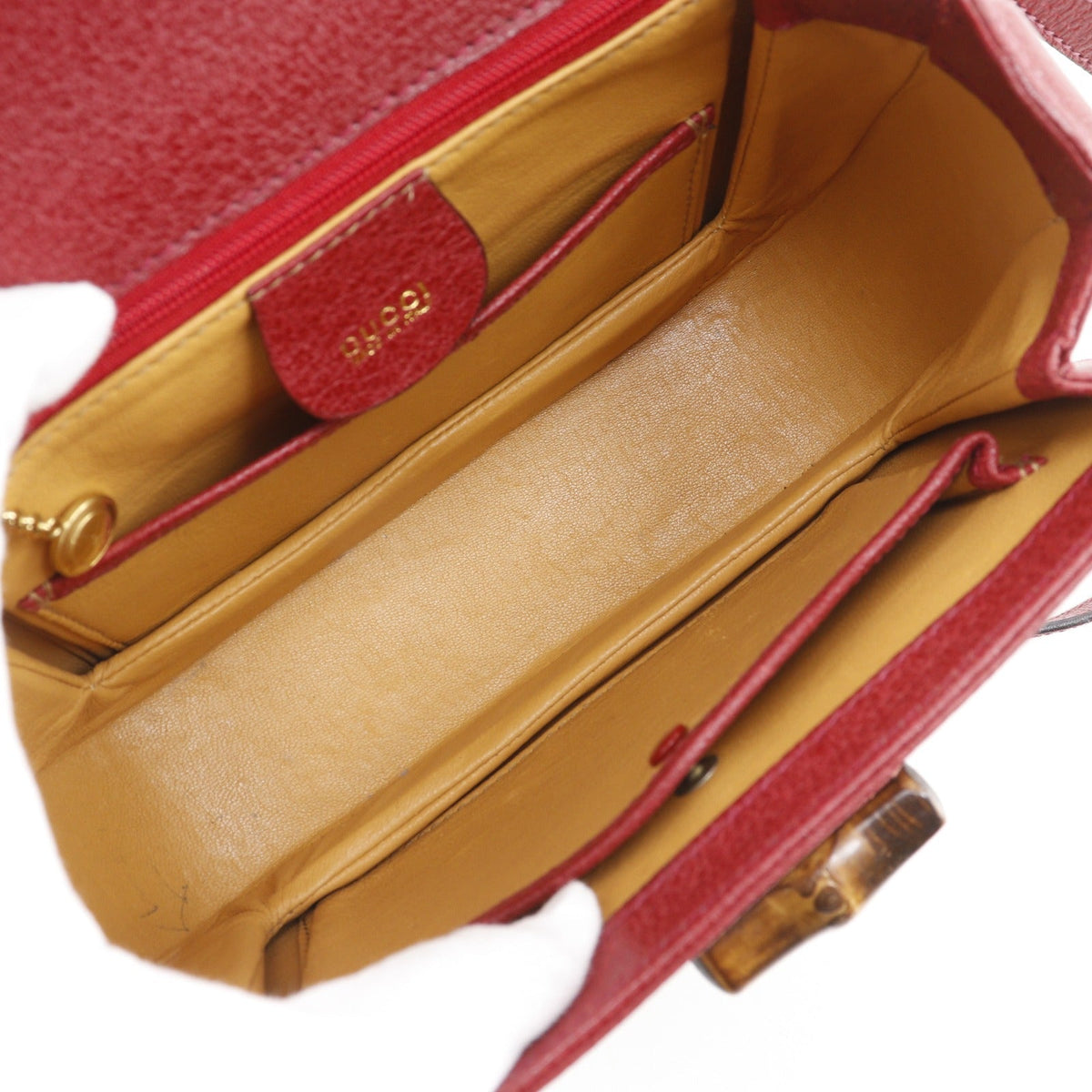 【GUCCI】グッチ バンブー 2WAYショルダー ハンドバッグ 000.2113.0188