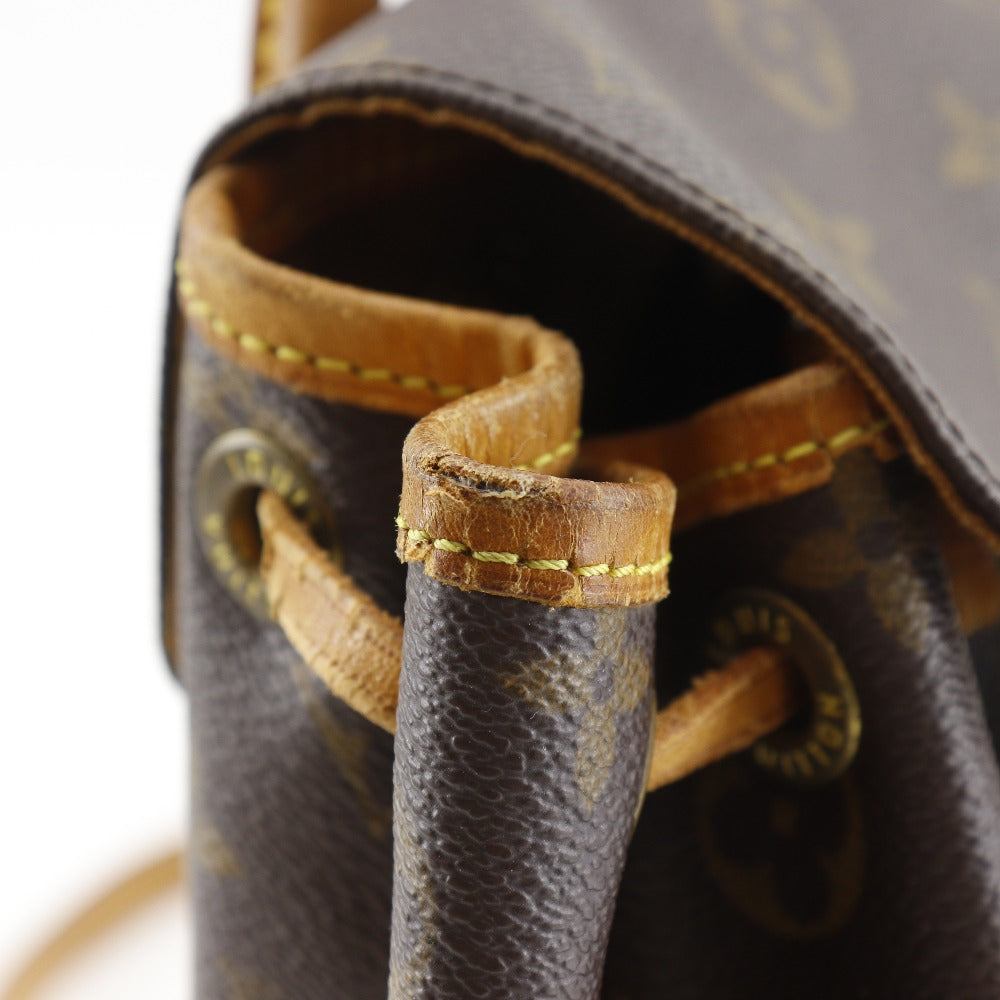 【LOUIS VUITTON】ルイ・ヴィトン ミニモンスリ リュック・デイパック M51137