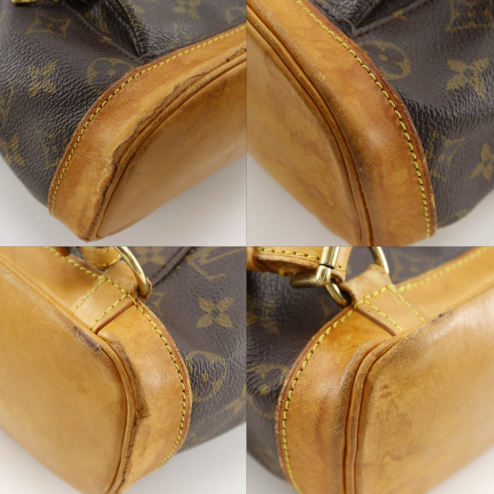 【LOUIS VUITTON】ルイ・ヴィトン ミニモンスリ リュック・デイパック M51137