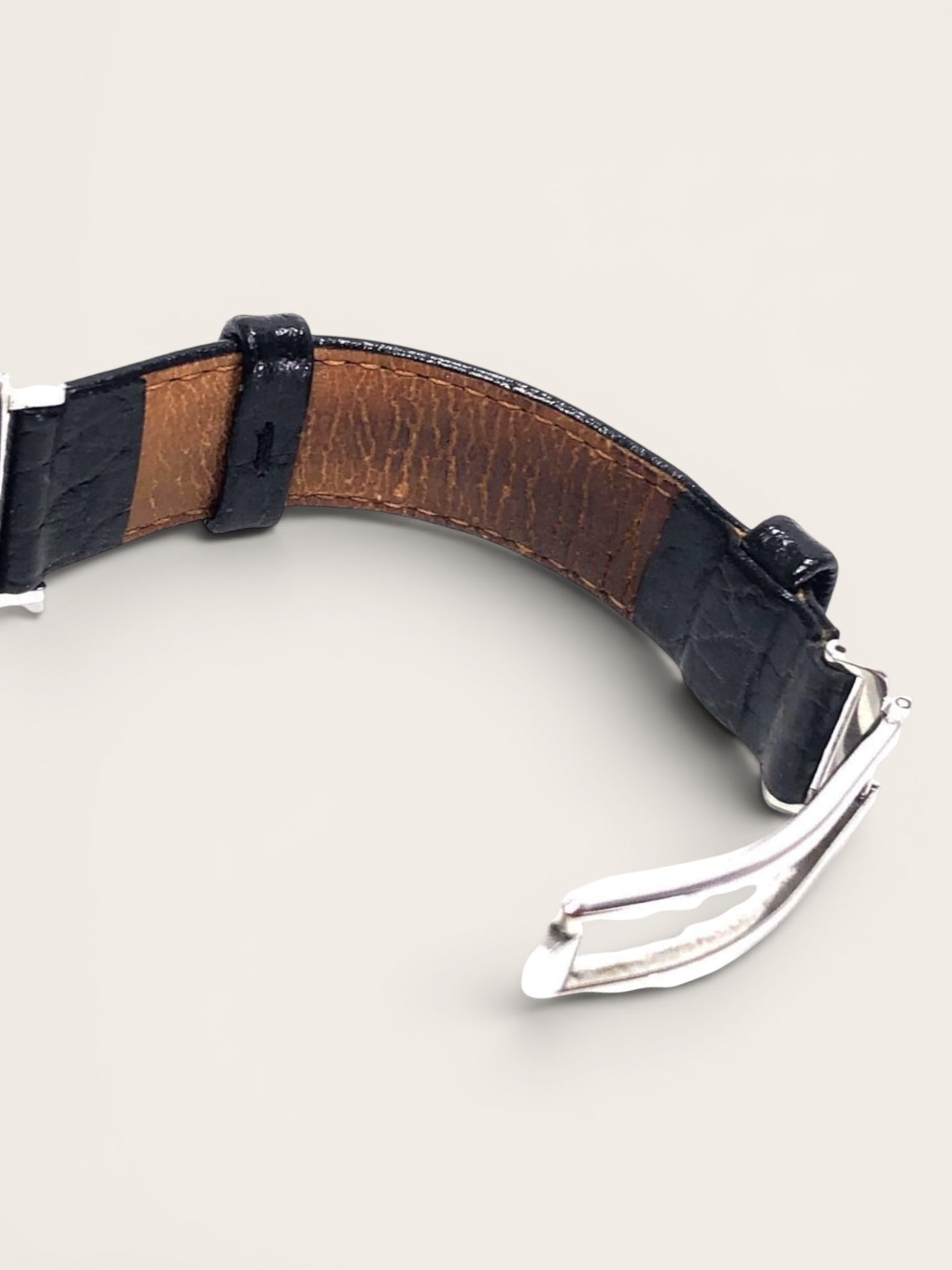 Tiffany & Co. Atlas Square Watch — Black Dial