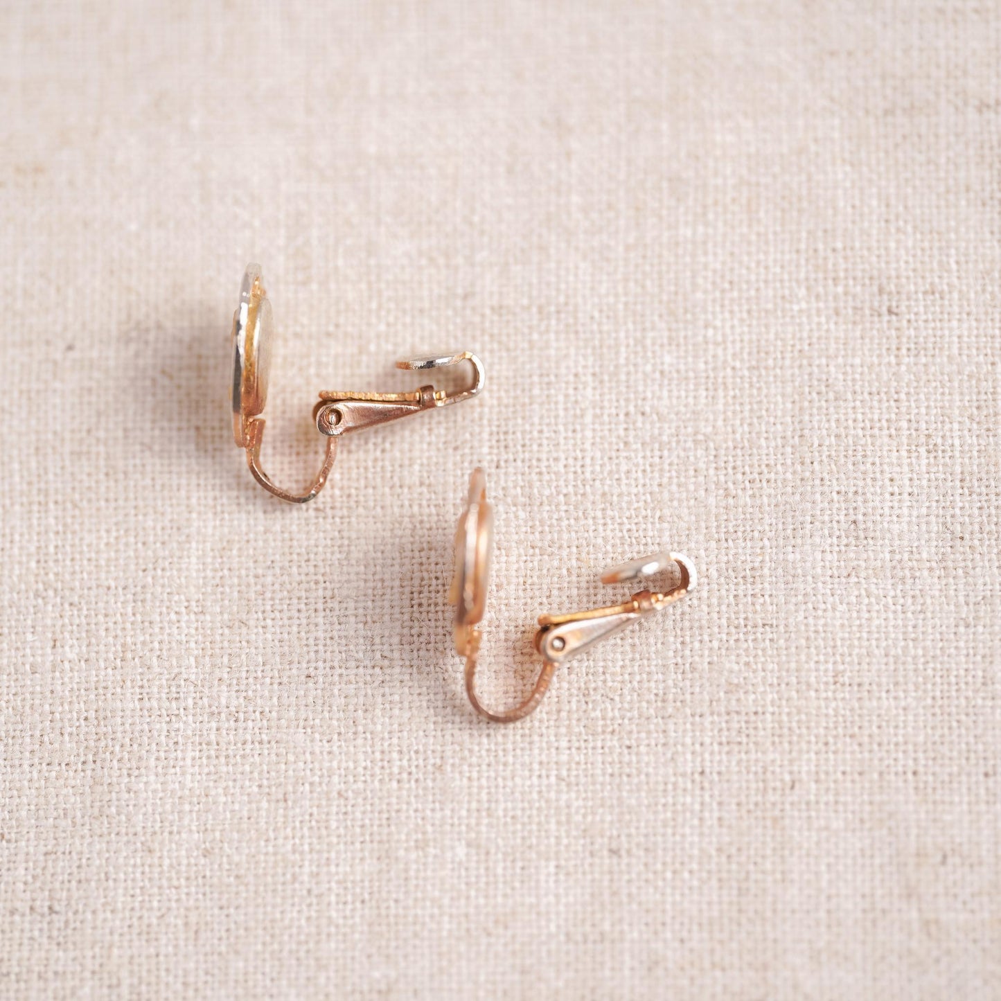 Vintage Cameo Motif Earrings