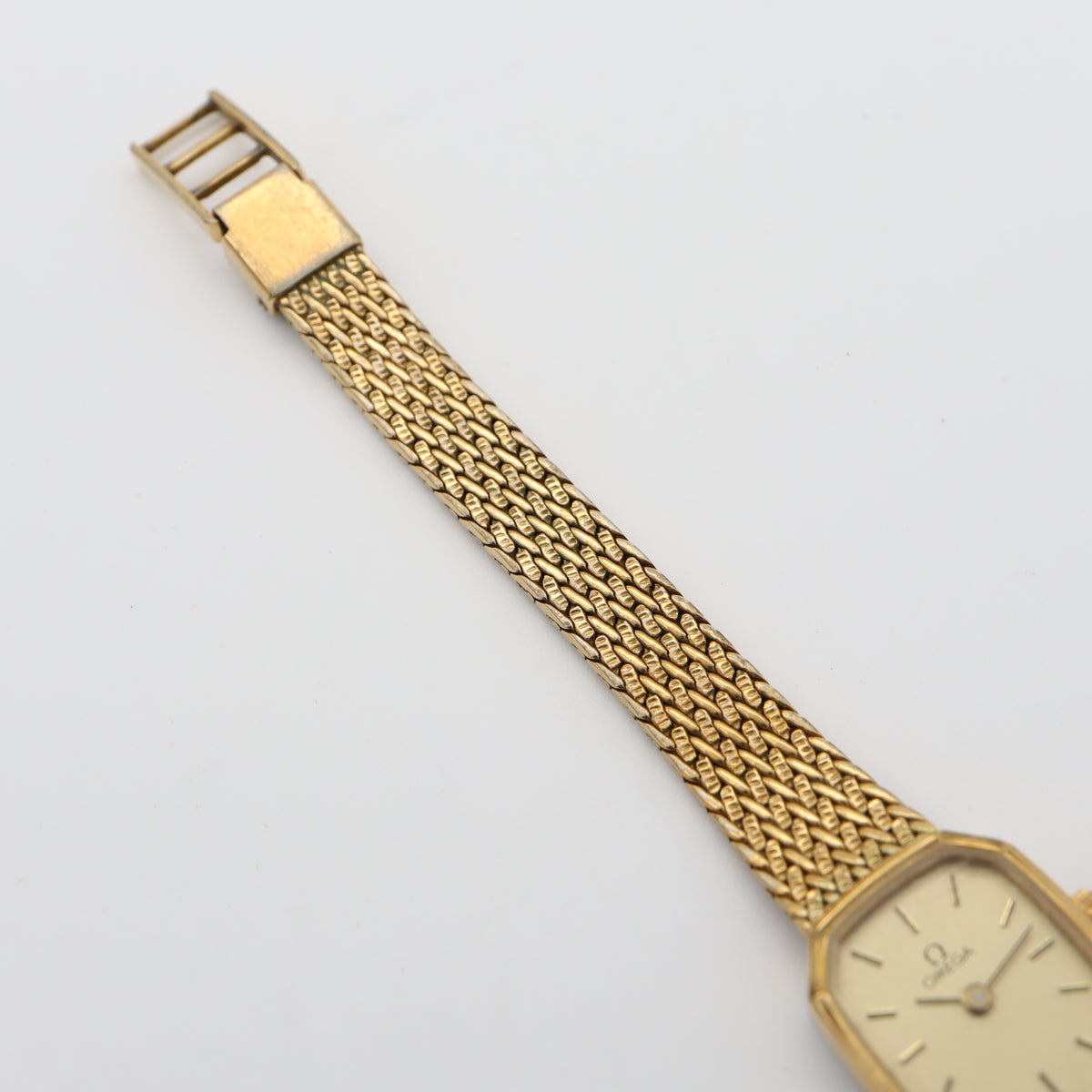 OMEGA ED 791.6008 Gold-Tone Vintage Bracelet Watch