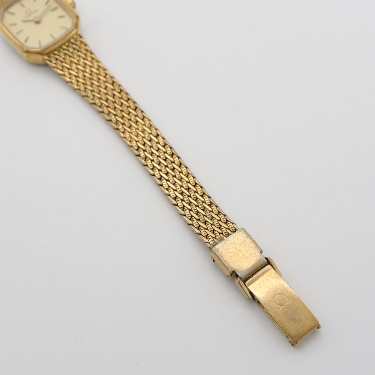 OMEGA ED 791.6008 Gold-Tone Vintage Bracelet Watch