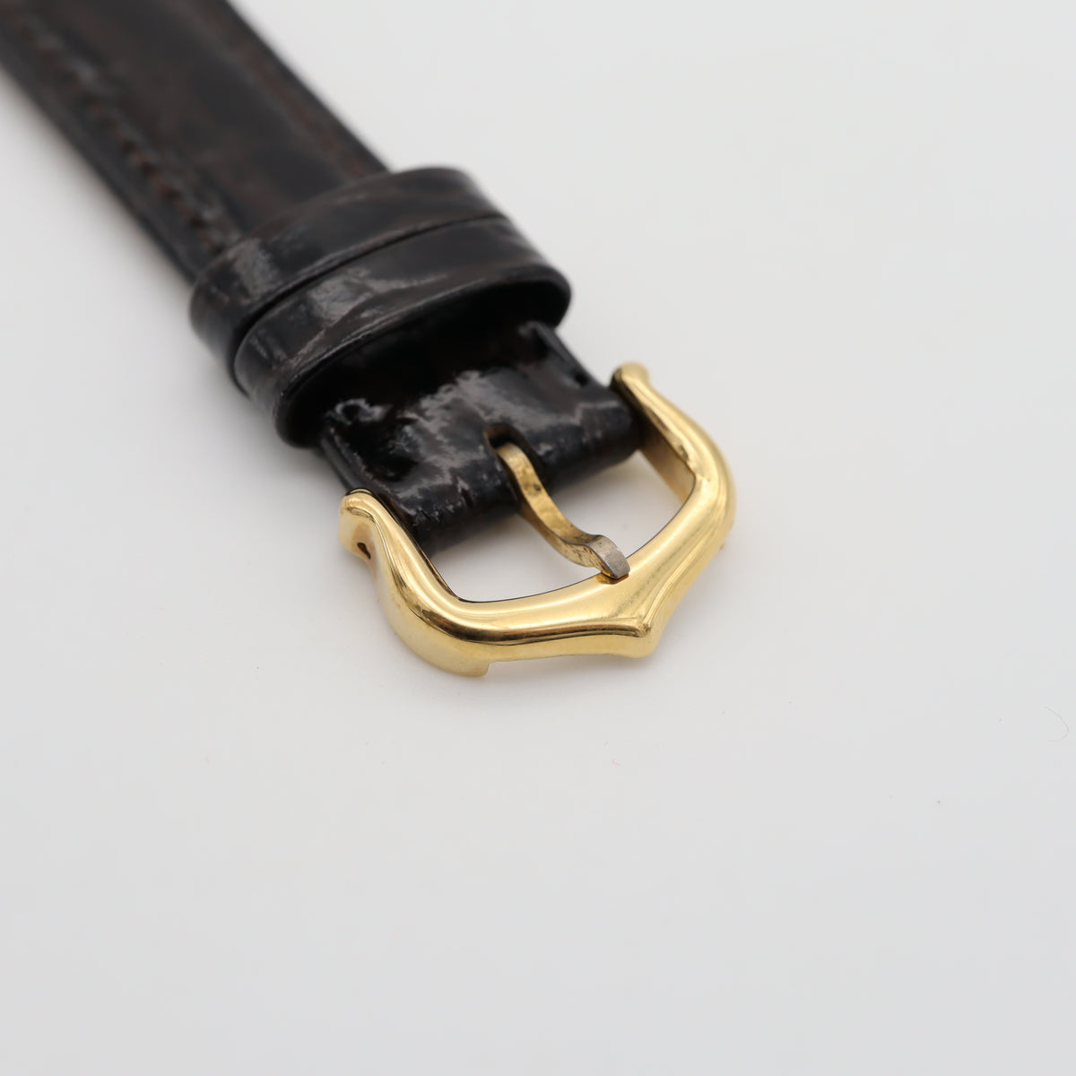 Cartier Must Tank LM Black Dial Vintage Manual-Winding Watch