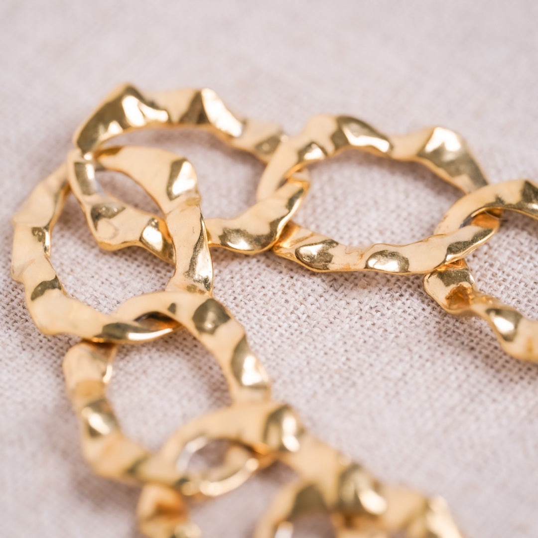 Vintage Chain Link Collar Necklace