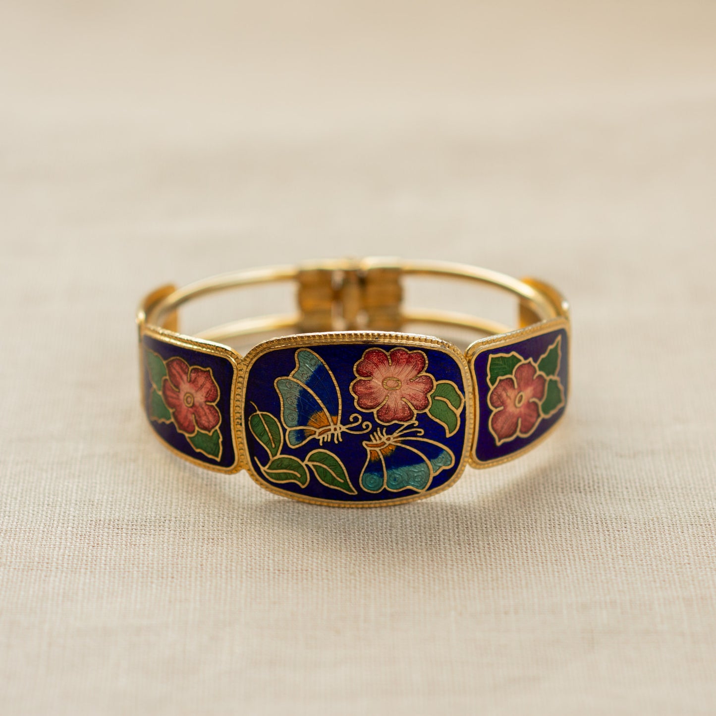 Vintage Cloisonné Bangle