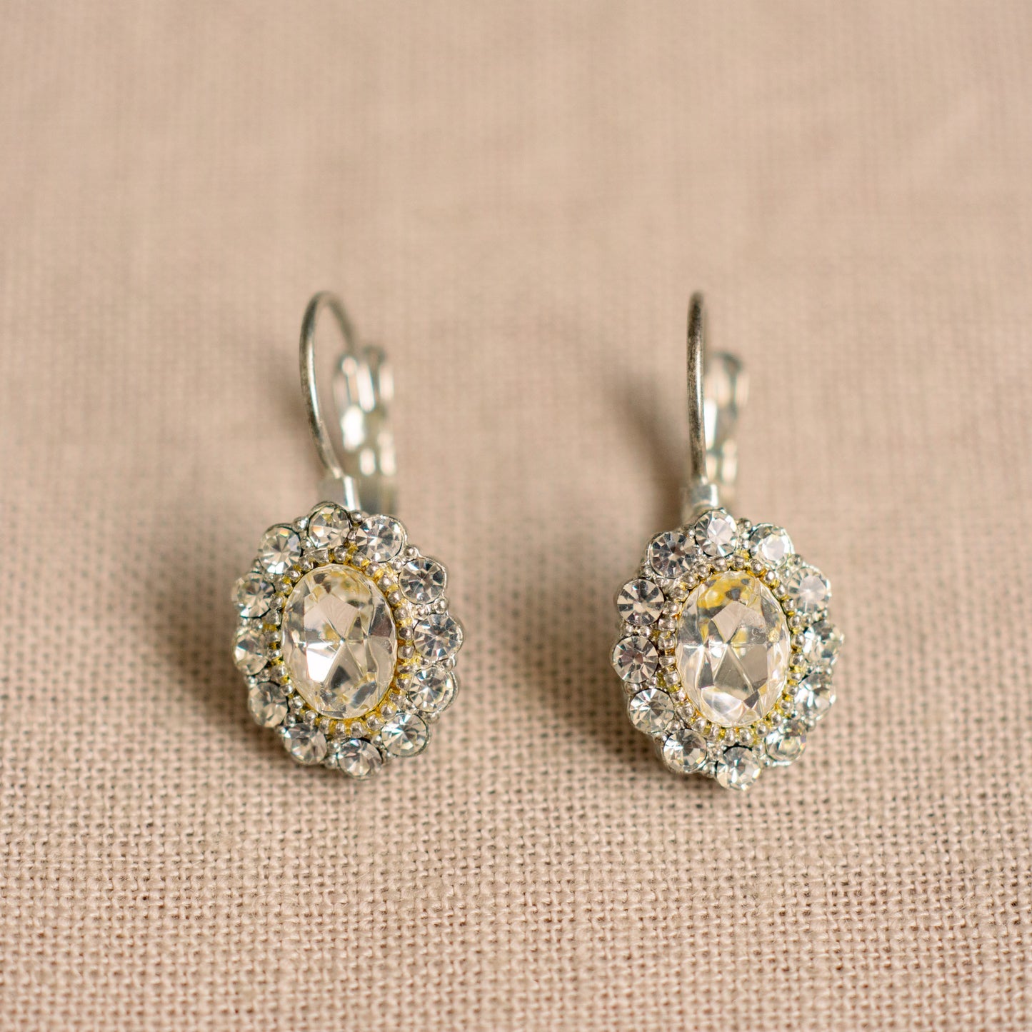 Vintage Floral Motif Earrings