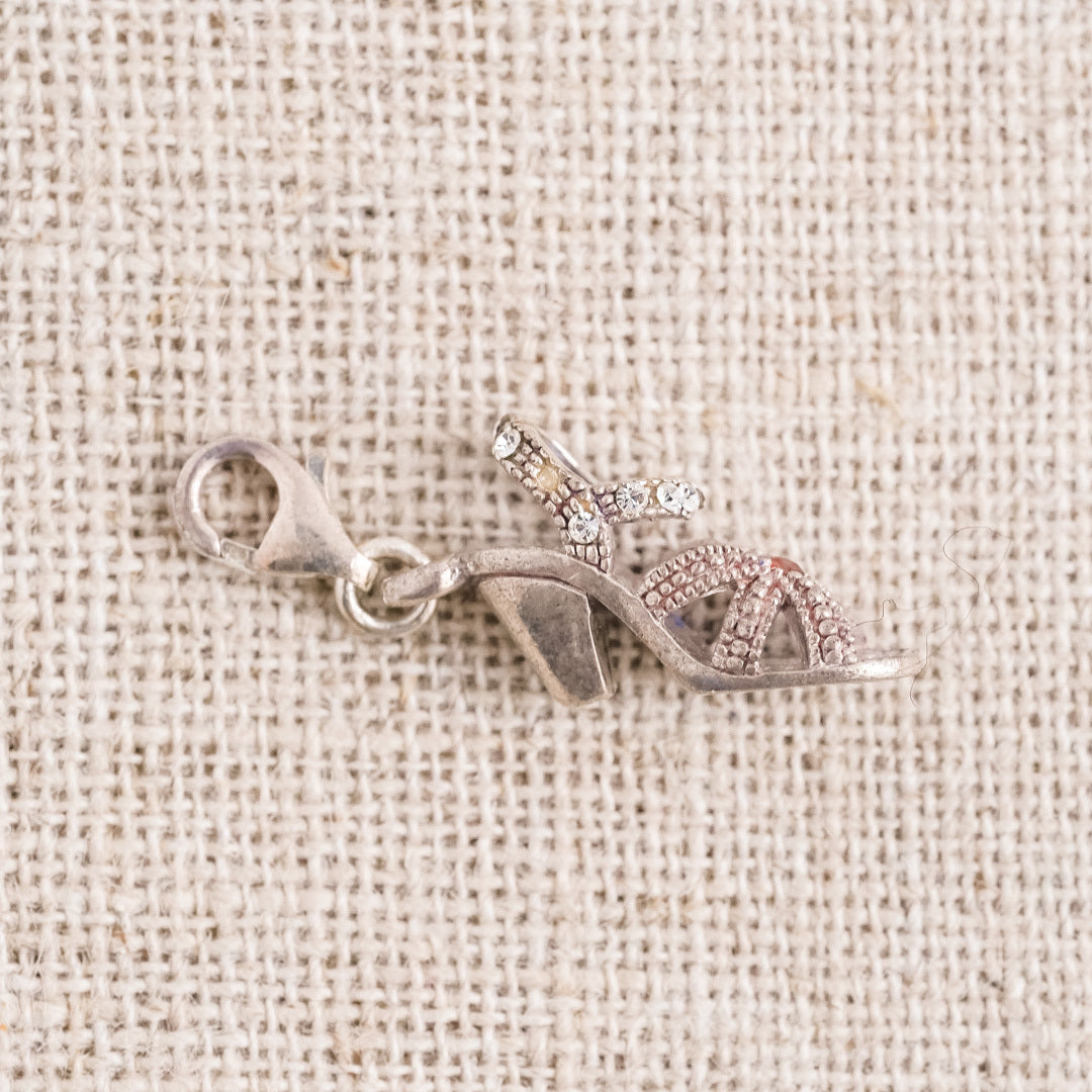 Vintage Sterling Silver Slipper Charm