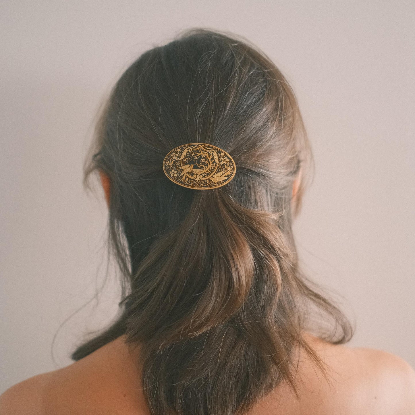 Continental Collection 6: ダマスクス オーバルバレッタ Small "Marisol"