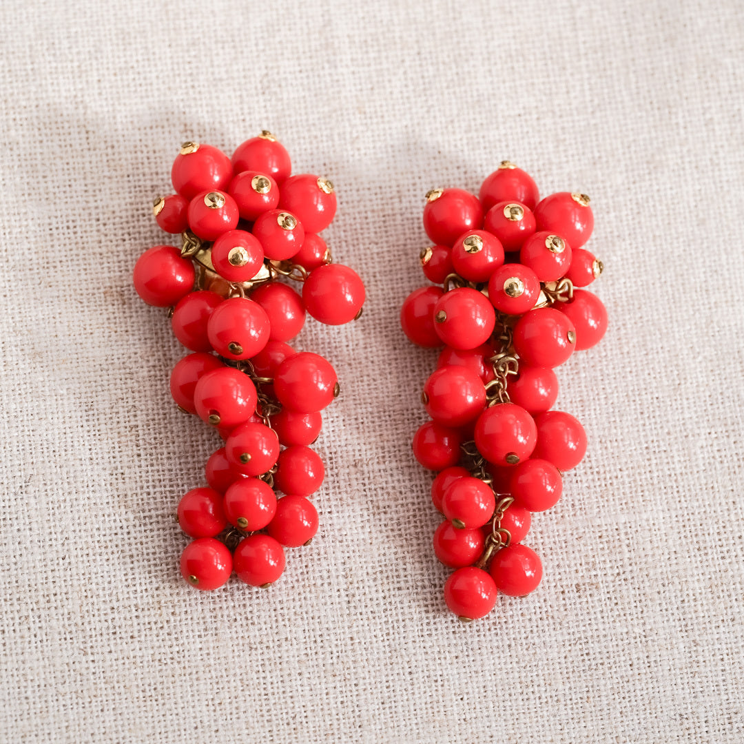 Vintage Pfft! Costume Earrings