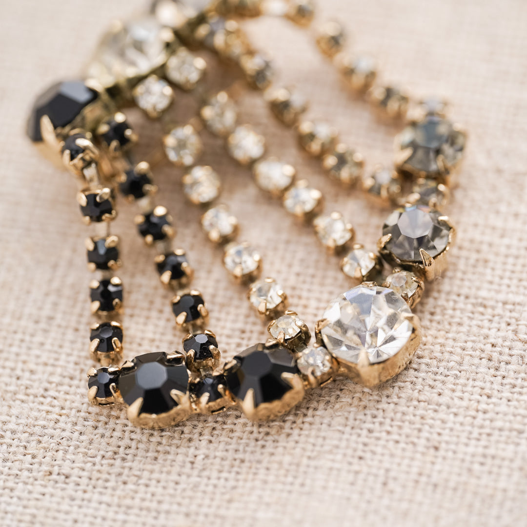 Vintage Rhinestone Brooch