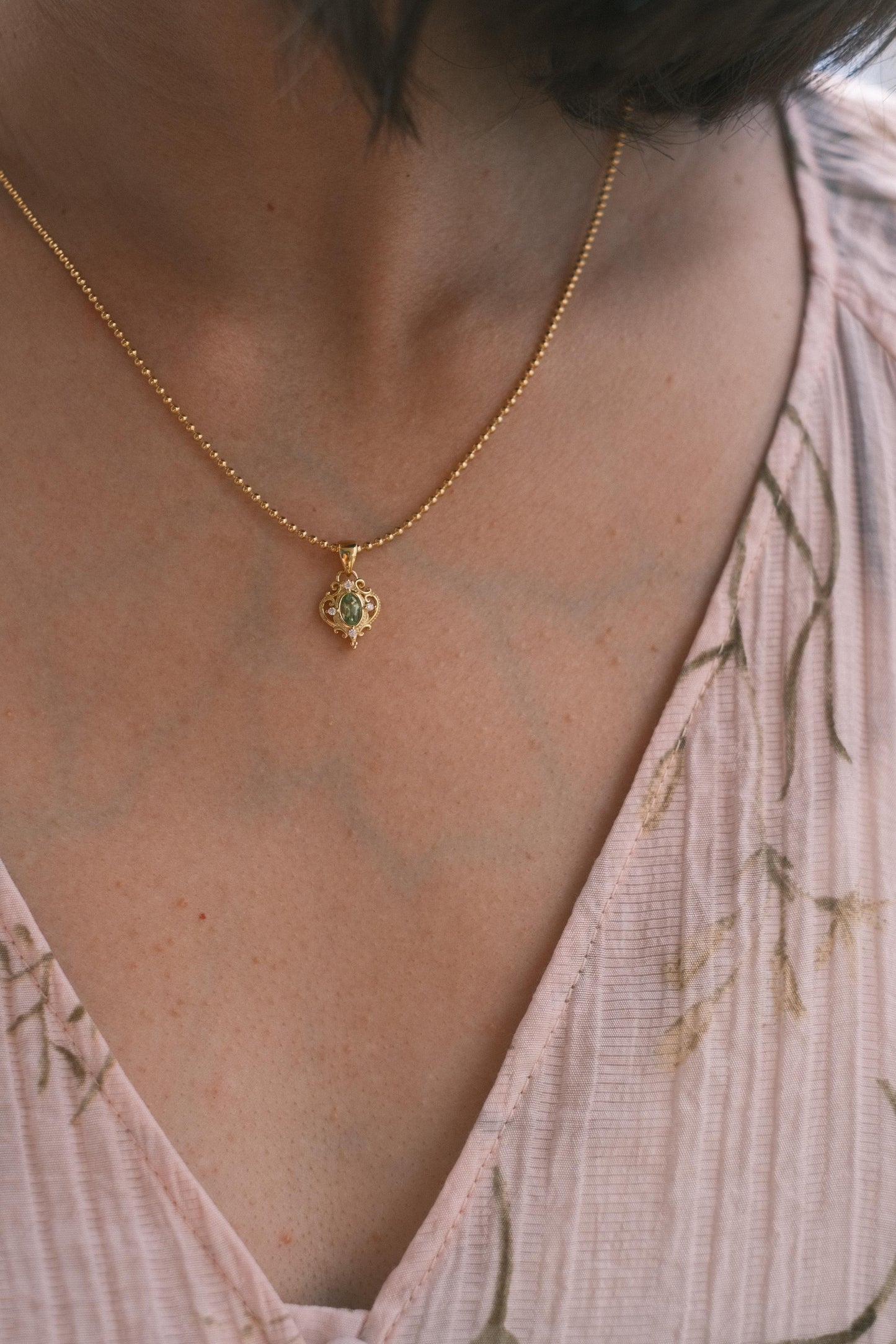 The Peridot Collection: Bianca Pendant