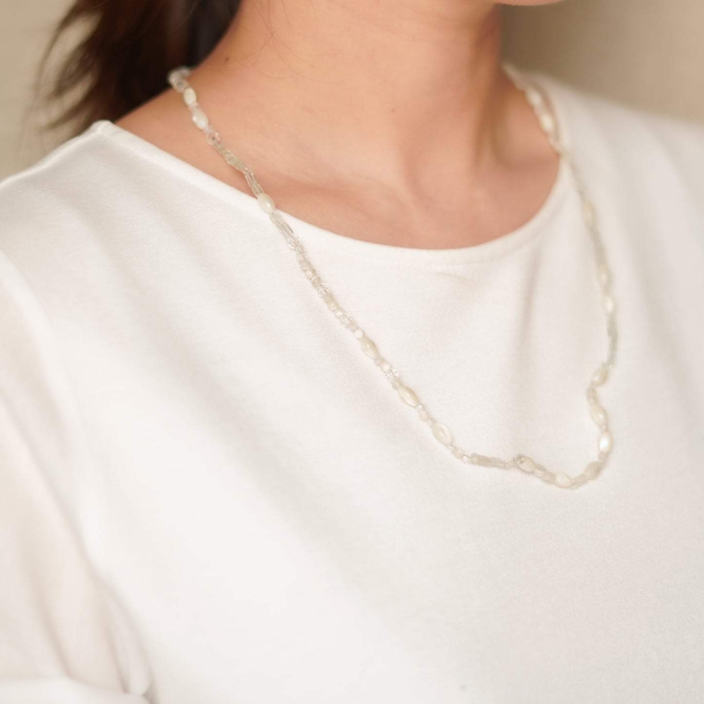 Vintage Pearl and Bead Necklace