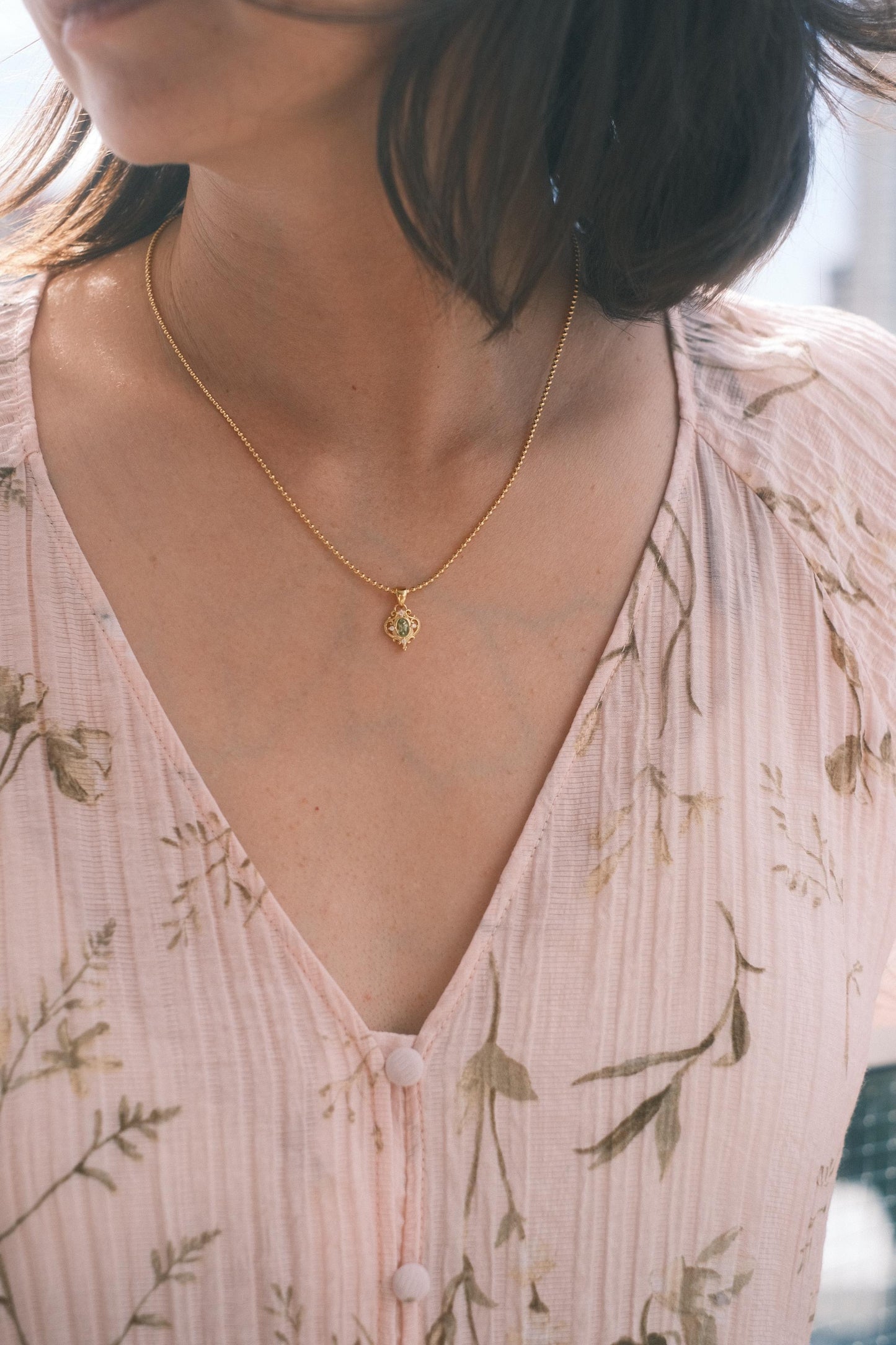 The Peridot Collection: Bianca Pendant