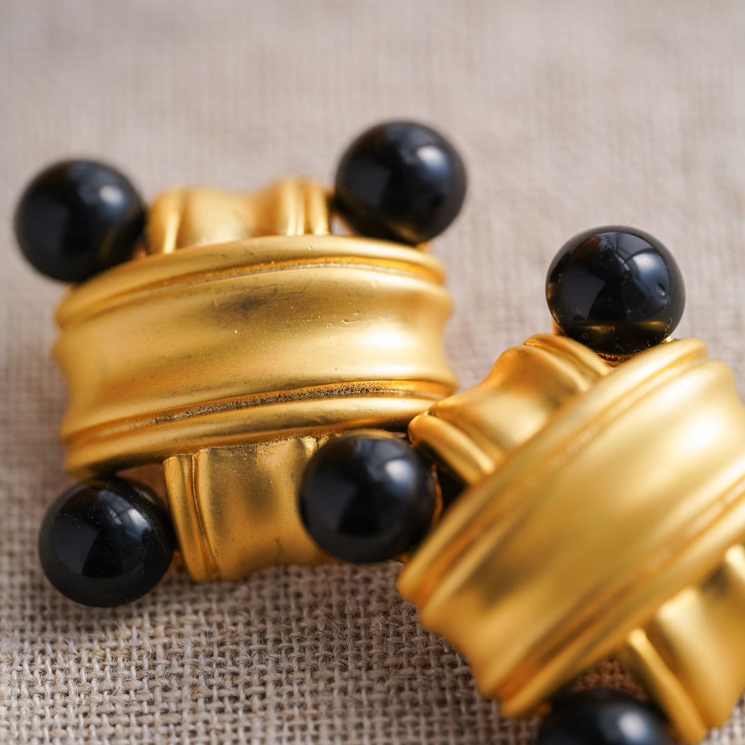 Vintage Abstract Earrings