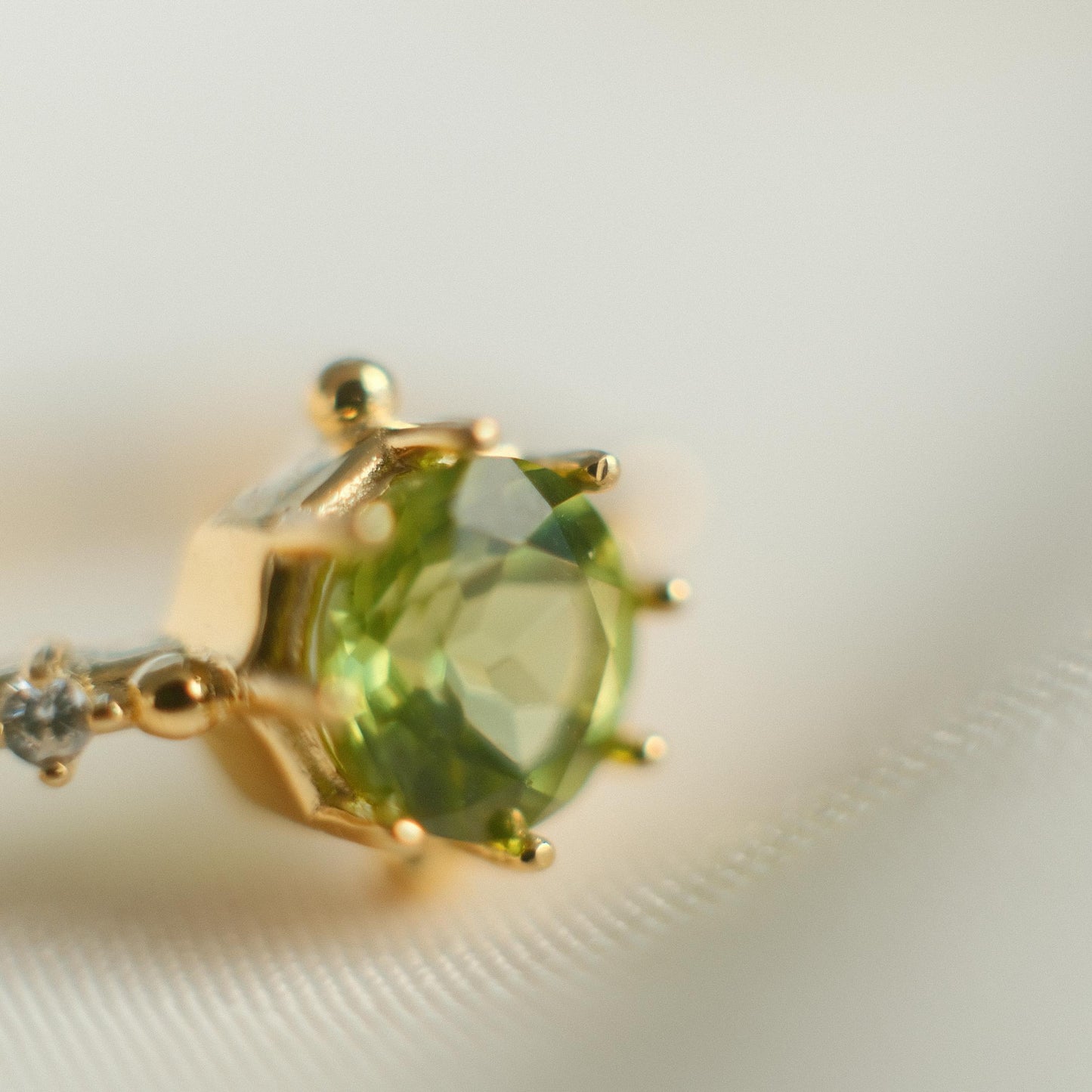 The Peridot Collection: Lily Ring