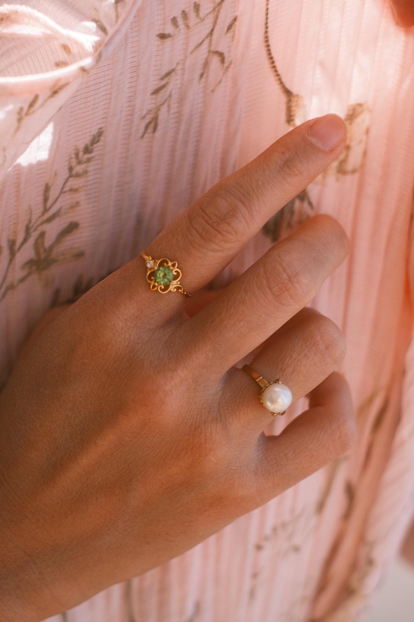 The Peridot Collection: Leah Ring