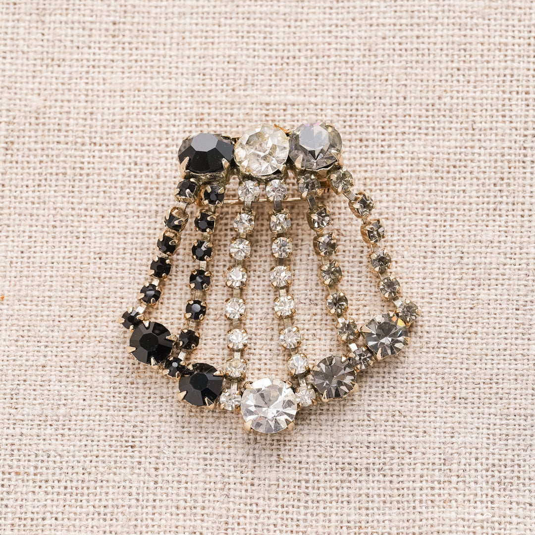 Vintage Rhinestone Brooch
