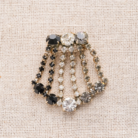 Vintage Rhinestone Brooch