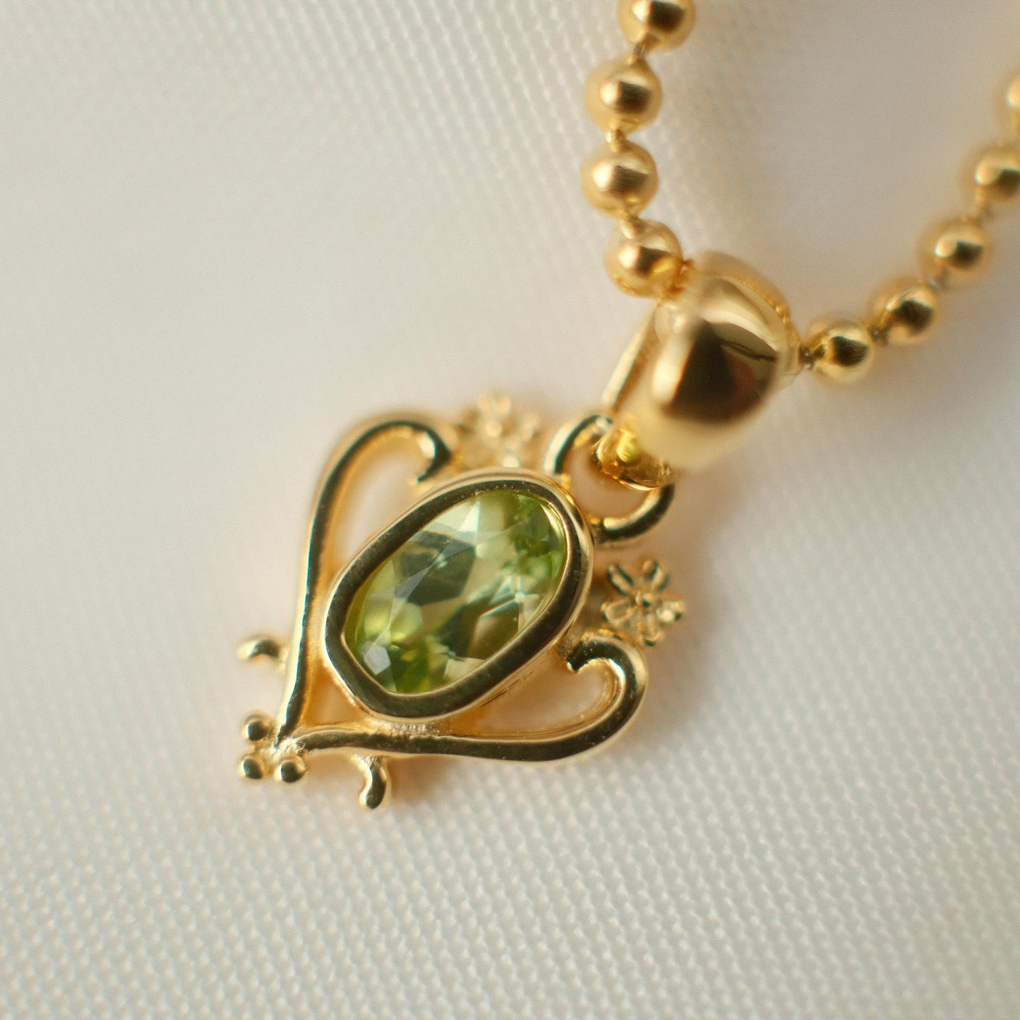 The Peridot Collection: Mary Pendant