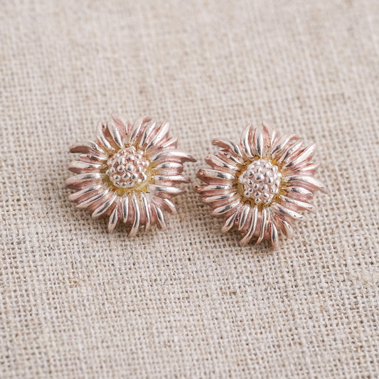 Vintage Floral Motif Earrings