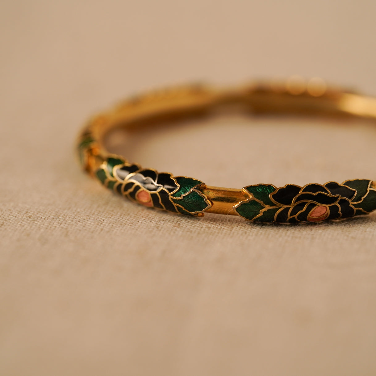 Vintage Cloisonne Bangle