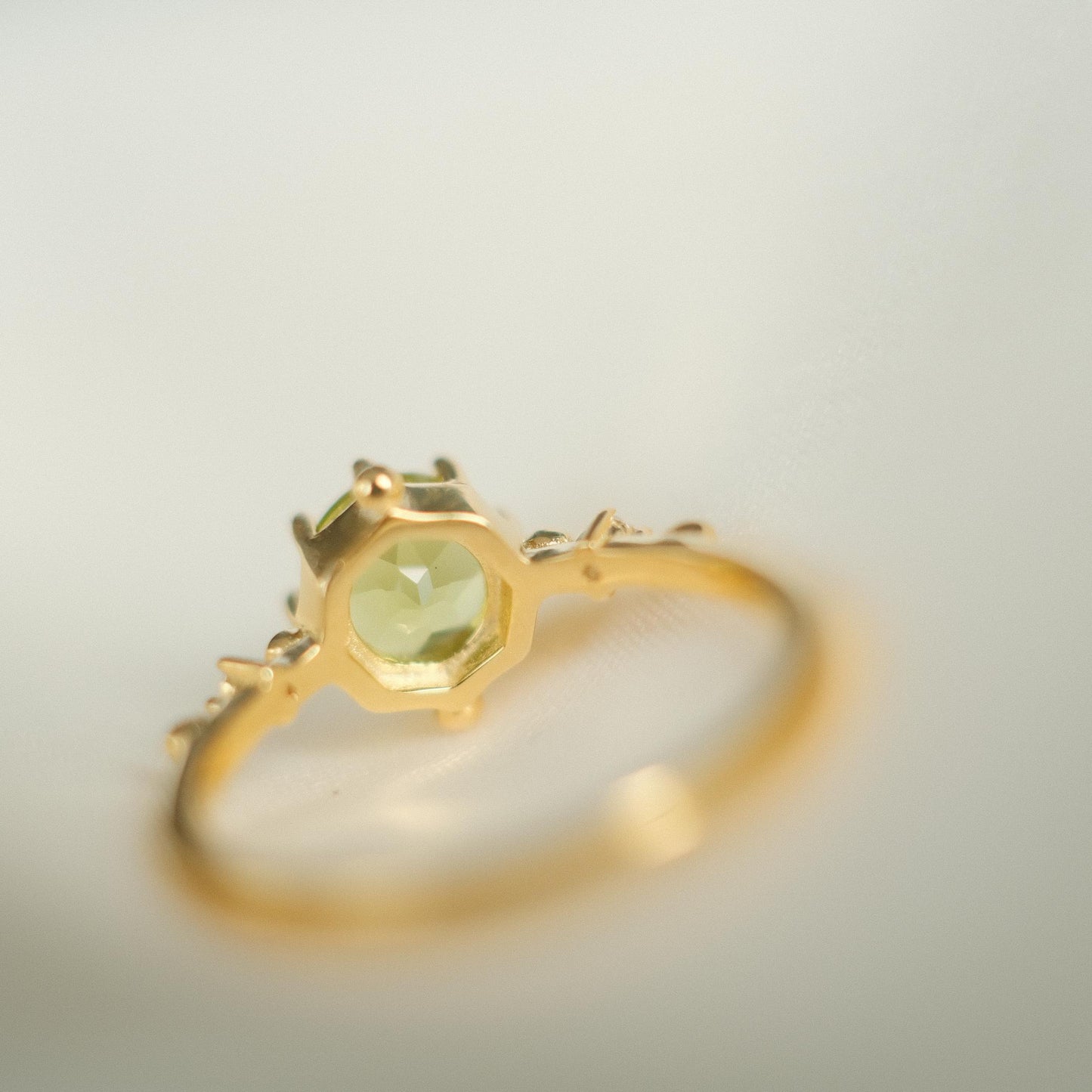 The Peridot Collection: Lily Ring