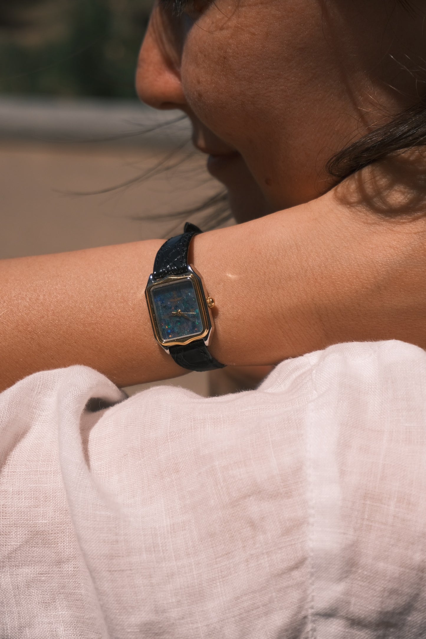 Australian Opal Mosaic Watch