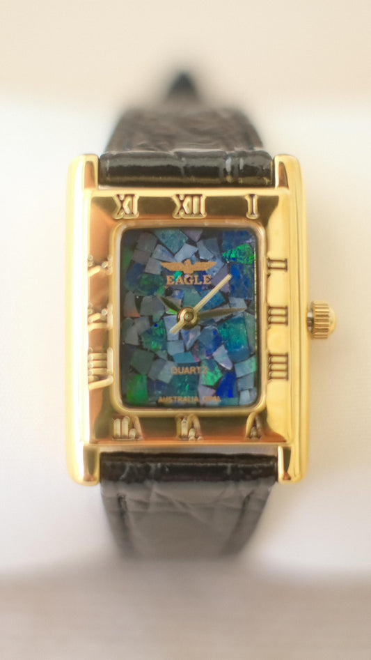 Australian Opal Mosaic Watch 2　