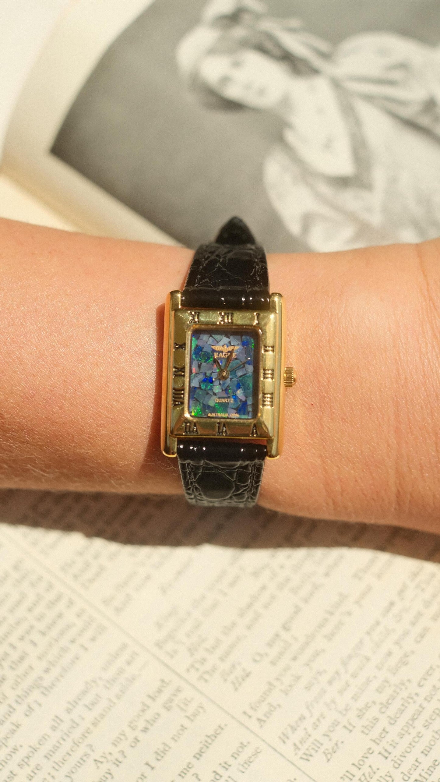Australian Opal Mosaic Watch 2