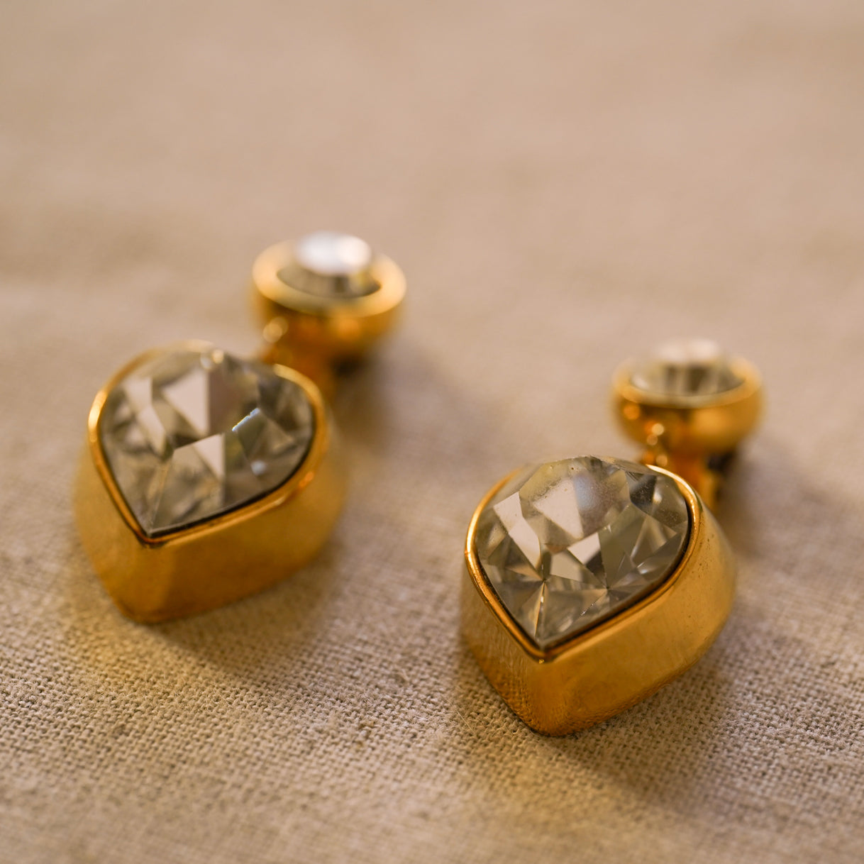 Vintage Rhinestone Earrings