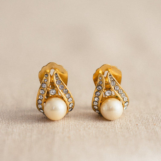 Vintage Pearl Earrings