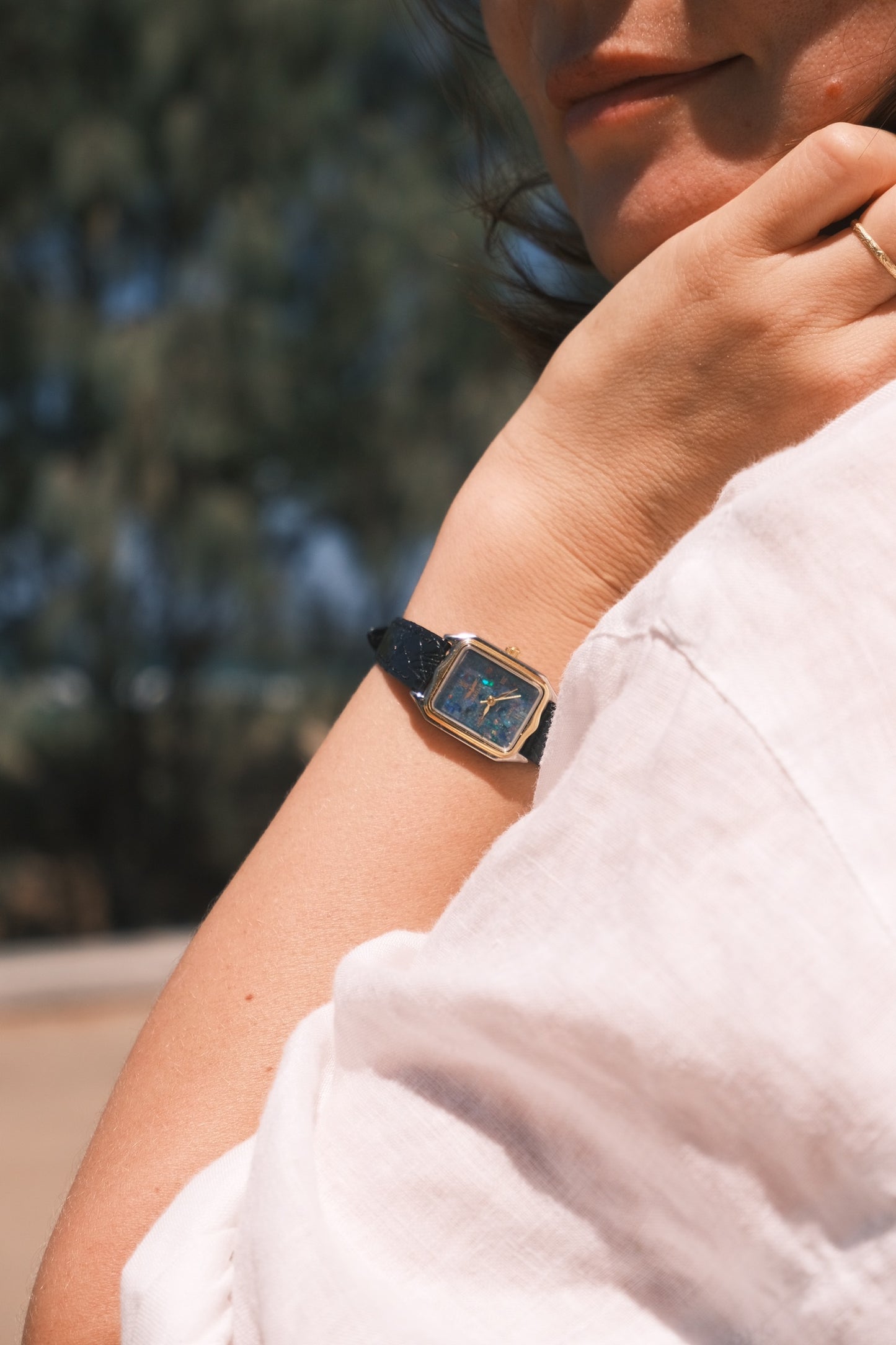 Australian Opal Mosaic Watch