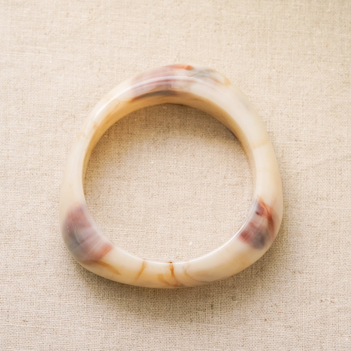 Vintage Lucite Boho Bangle