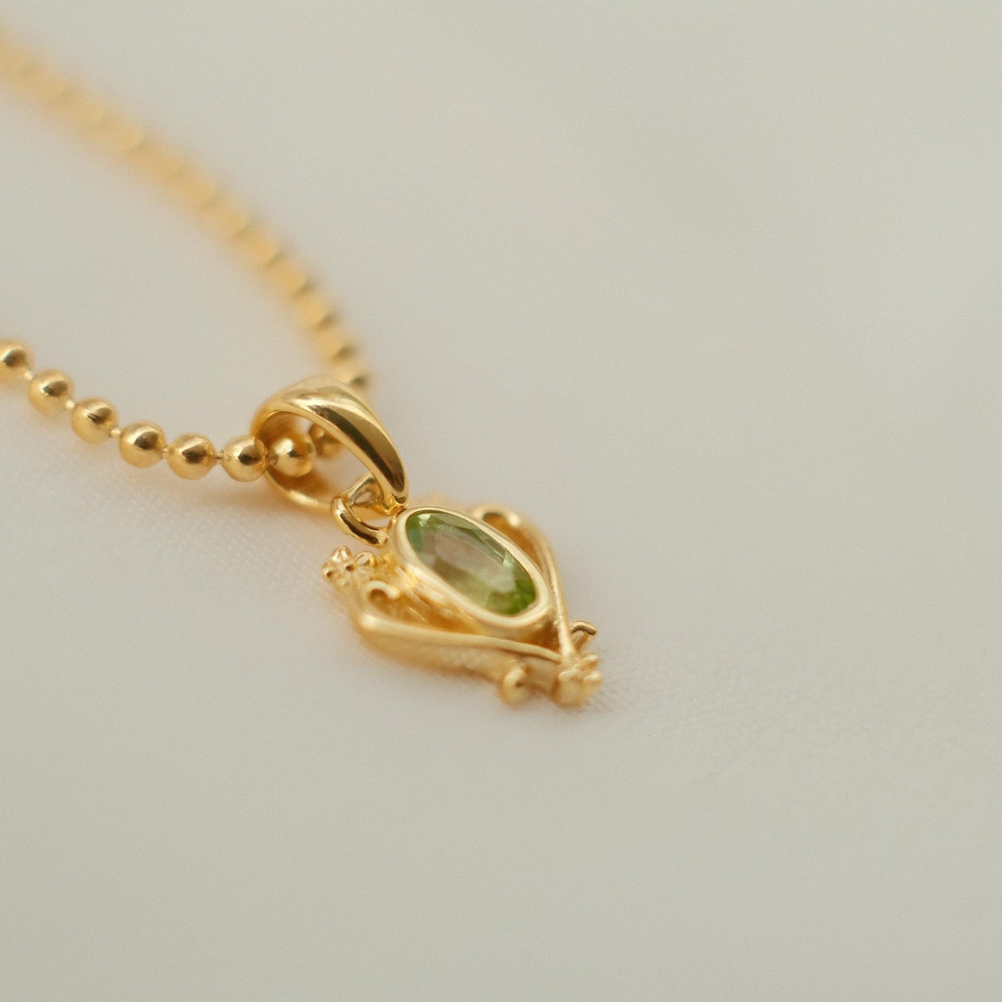 The Peridot Collection: Mary Pendant